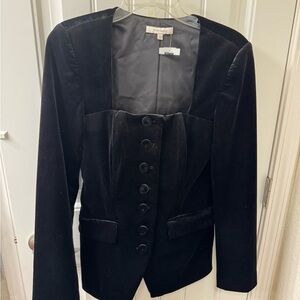 Favorite Daughter Midnight Velvet Blazer